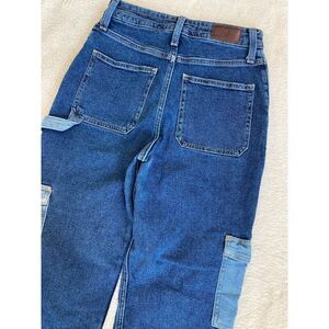 Hollister Ultra High Rise Dad Carpenter Jeans Medium Utility Skater 90s Style